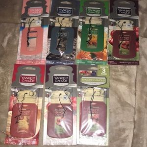 Set of 9 paper car jars